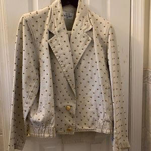 Vintage denim  jacket with free matching pants